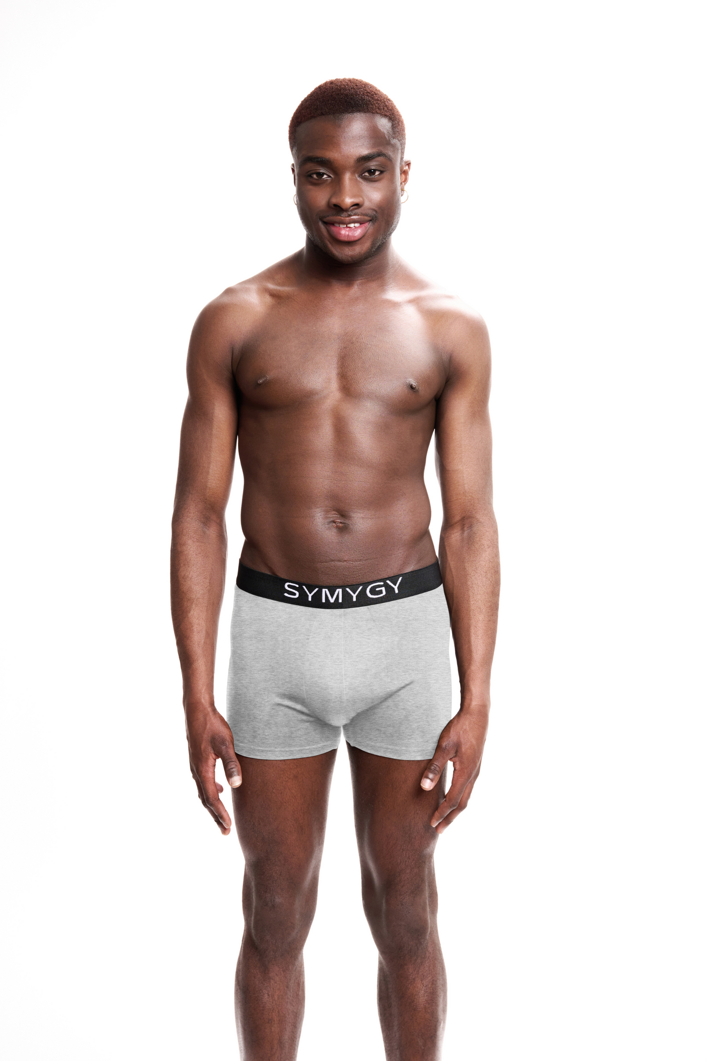 1er Pack Organic TENCEL™ Boxershort - Grau